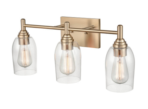 Arlett 3-Light Vanity Modern Gold (670|4993-MG)