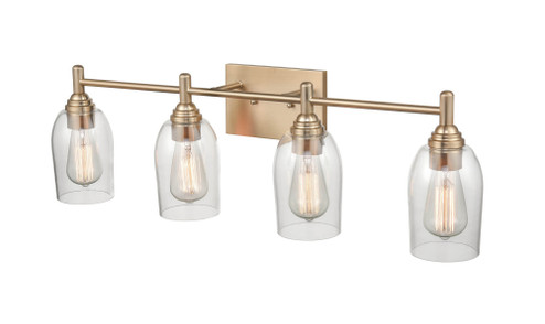 Arlett 4-Light Vanity Modern Gold (670|4994-MG)