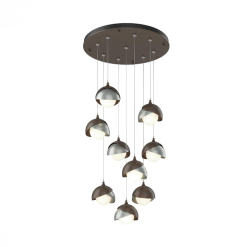 Brooklyn 9-Light Double Shade Pendant (65|131105-SKT-STND-05-82-GG0711)