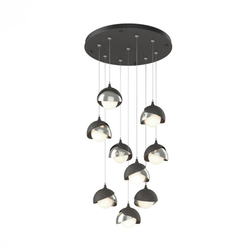 Brooklyn 9-Light Double Shade Pendant (65|131105-SKT-STND-20-85-GG0711)