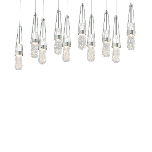 Link 10-Light Blown Glass Pendant (65|131200-SKT-LONG-82-YG0434)