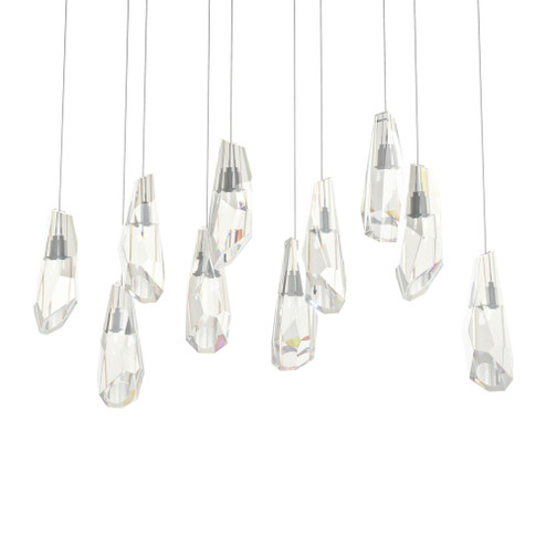 Luma 10-Light Large Crystal Pendant (65|131201-SKT-LONG-07-CR)
