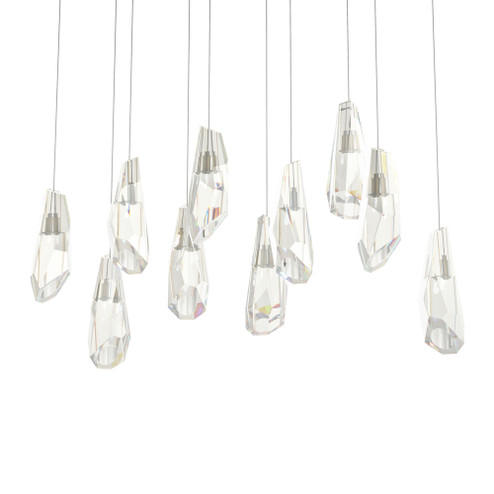 Luma 10-Light Large Crystal Pendant (65|131201-SKT-LONG-86-CR)