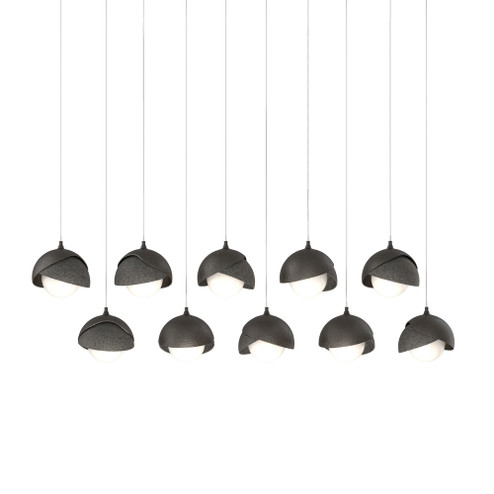 Brooklyn 10-Light Double Shade Pendant (65|131205-SKT-LONG-14-20-GG0711)