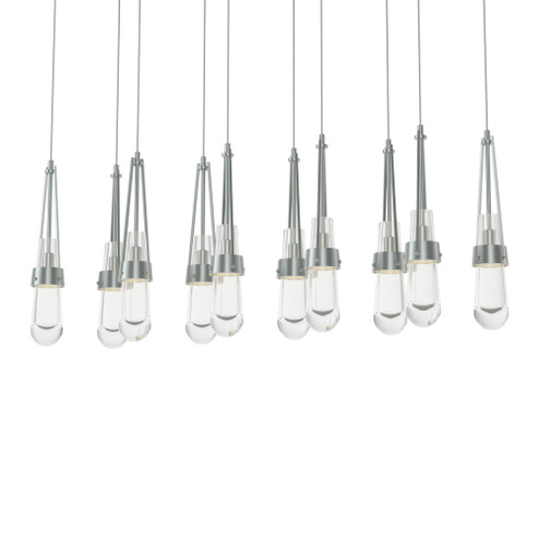 Link 10-Light Clear Glass Pendant (65|131207-SKT-LONG-82-ZM0434)