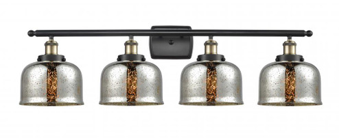 Bell - 4 Light - 38 inch - Black Antique Brass - Bath Vanity Light (3442|916-4W-BAB-G78)