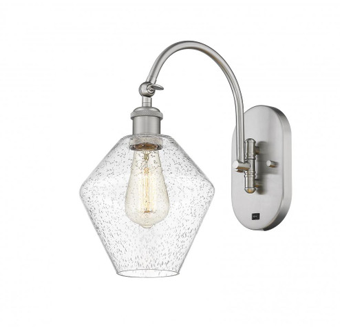 Cindyrella - 1 Light - 8 inch - Brushed Satin Nickel - Adjustable Swing Arm (3442|518-1W-SN-G654-8)