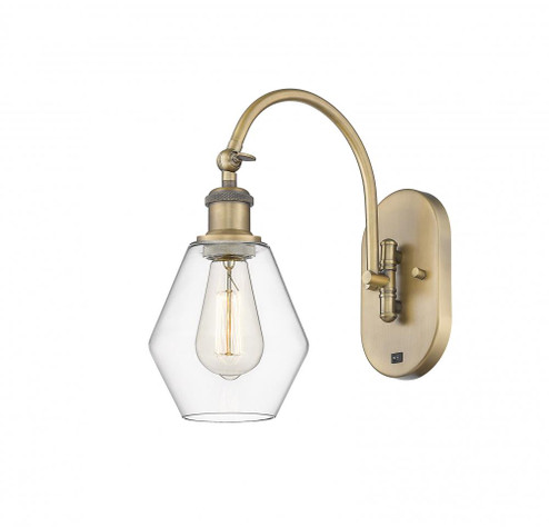 Cindyrella - 1 Light - 6 inch - Brushed Brass - Adjustable Swing Arm (3442|518-1W-BB-G652-6)