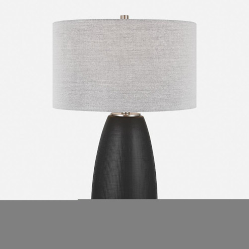 Uttermost Twilight Satin Black Table Lamp (85|30058-1)