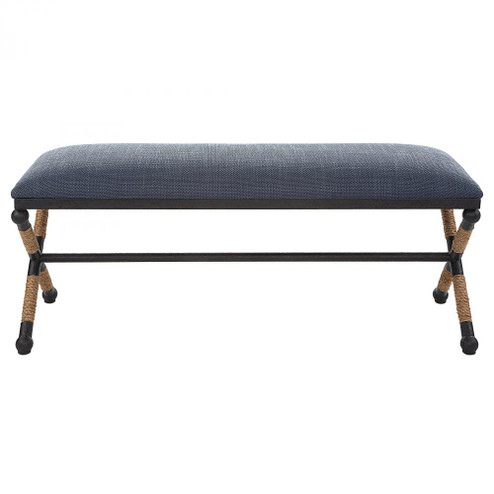 Uttermost Firth Rustic Navy Bench (85|23713)