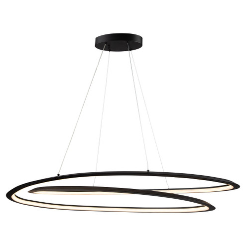 Ara 45W LED Pendant Black (12|AC7679BK)