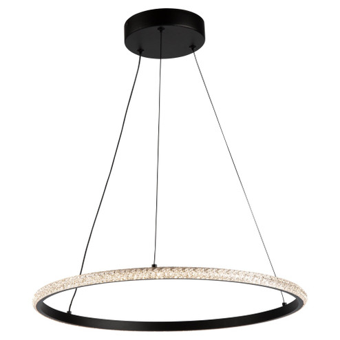 Nova 29W LED Pendant Black (12|AC6711BK)