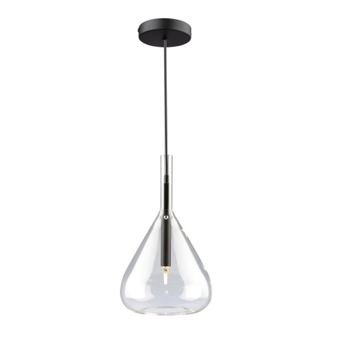 Conic 1 Light Pendant Black (12|AC11161BK)