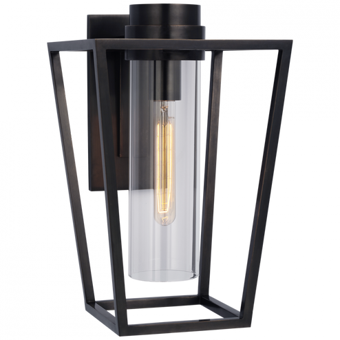 Presidio Small Bracketed Sconce (279|S 2170BZ-CG)