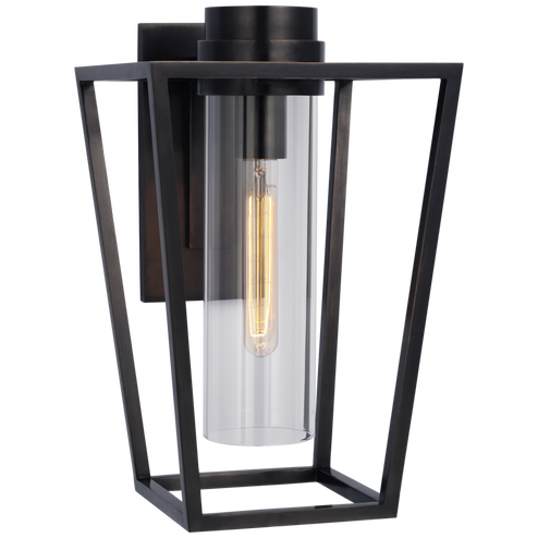 Presidio Small Bracketed Sconce (279|S 2170BZ-CG)