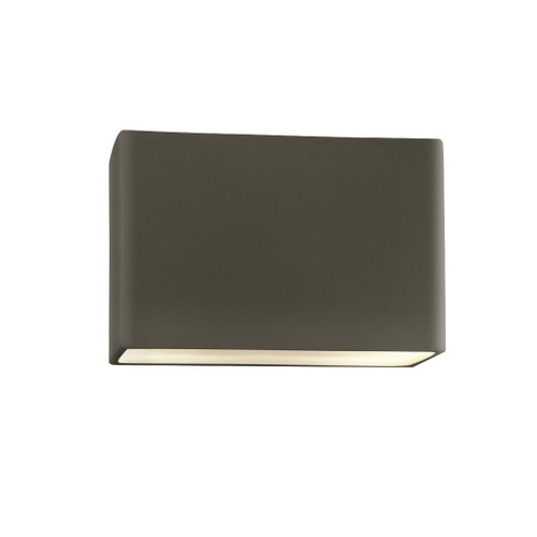 Large ADA Wide Rectangle LED Wall Sconce - Closed Top (254|CER-5650-PWGN-LED2-2000)