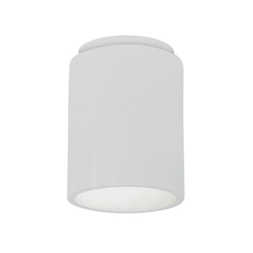 Cylinder Flush-Mount (Outdoor) (254|CER-6100W-WHT)