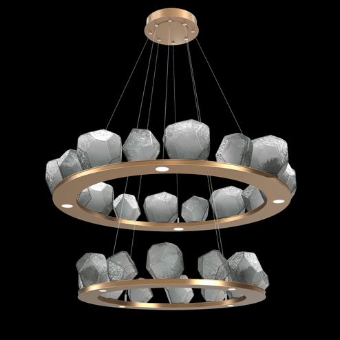 Gem Two-Tier Ring (1289|CHB0039-2B-NB-S-CA1-L1)
