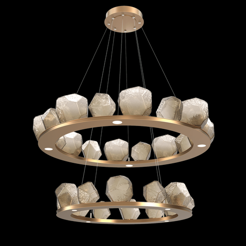 Gem Two-Tier Ring (1289|CHB0039-2B-NB-B-CA1-L1)