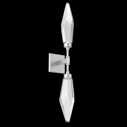 Rock Crystal Double Sconce (1289|IDB0050-02-CS-CC-L3)
