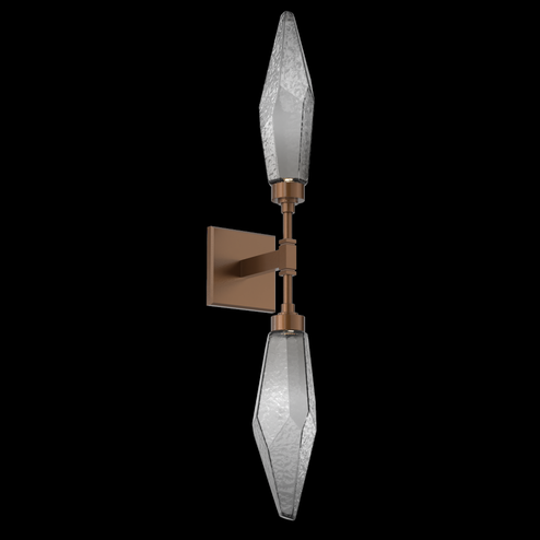 Rock Crystal Double Sconce (1289|IDB0050-02-BB-CS-L3)