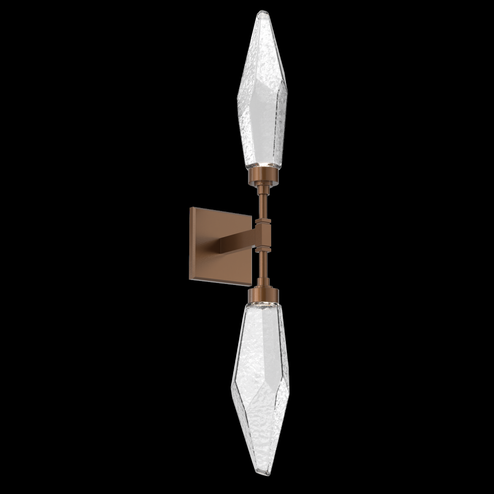 Rock Crystal Double Sconce (1289|IDB0050-02-BB-CC-L3)