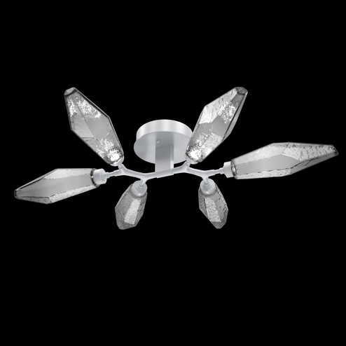 Rock Crystal Flush Mount - 6pc (1289|CLB0050-01-CS-CS-L1)