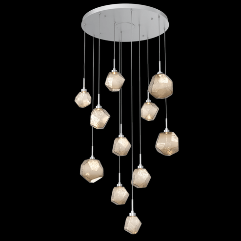 Gem Round 11pc Multi-Pendant (1289|CHB0039-11-CS-B-C01-L3)