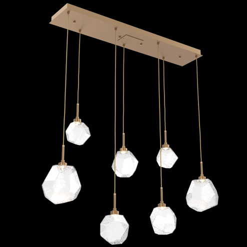 Gem Linear 7pc Multi-Pendant (1289|PLB0039-07-NB-C-C01-L3)
