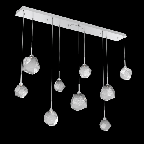 Gem Linear 9pc Multi-Pendant (1289|PLB0039-09-CS-S-C01-L1)
