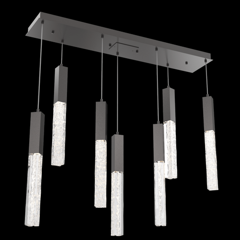 Axis Linear 7pc Multi-Pendant (1289|PLB0060-07-GP-GC-C01-L3)