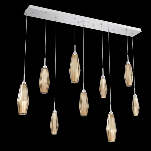 Aalto Linear 9pc Multi-Pendant (1289|PLB0049-09-CS-RB-C01-L3)