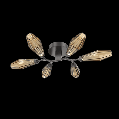 Aalto Flush Mount - 6pc (1289|CLB0049-01-GP-RB-L3)
