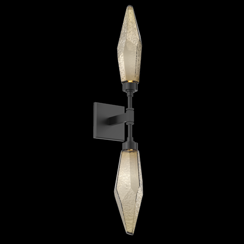 Rock Crystal Double Sconce (1289|IDB0050-02-MB-CB-L3)