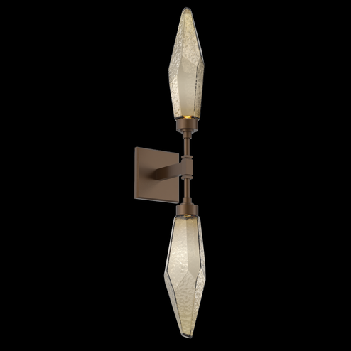 Rock Crystal Double Sconce (1289|IDB0050-02-FB-CB-L3)