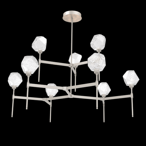 Gem Round Belvedere Chandelier-55-Metallic Beige Silver (1289|CHB0039-55-BS-C-001-L3)