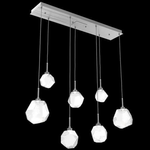Gem Linear 7pc Multi-Pendant (1289|PLB0039-07-SN-C-C01-L3)
