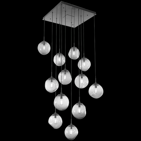 Aster Square 12pc Multi-Pendant (Bulb) (1289|CHB0062-12-FB-S-C01-E2)