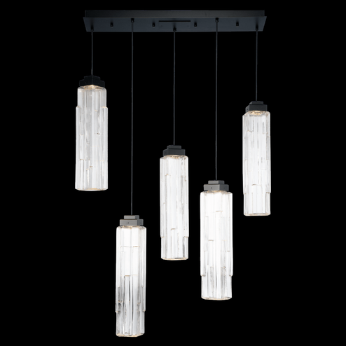 Ledgestone Linear 7pc Multi-Pendant (1289|PLB0056-07-MB-LC-C01-L1)