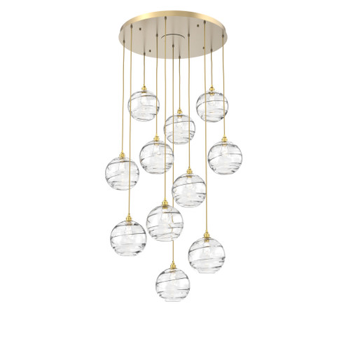 Terra Round 11pc Multi-Pendant (1289|CHB0047-11-GB-OC-C01-E2)