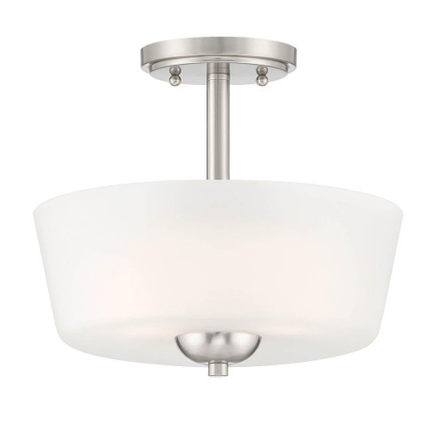 2 Light Semi Flush (21|D267M-SF-BN)