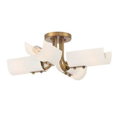 4 Light Semi Flush (21|D259M-SF-OSB)