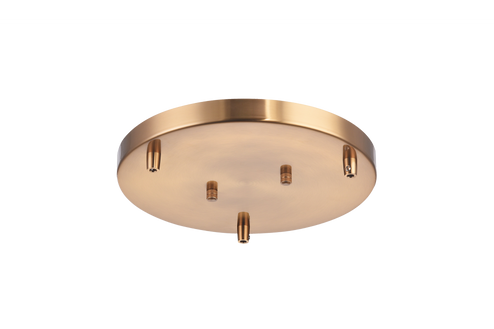 Multi Ceiling Canopy (line Voltage) Aged Gold Brass Canopy (3605|CP0103AG)