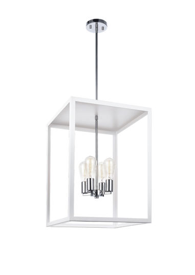 Flare White Chandelier (3605|C76004WH)