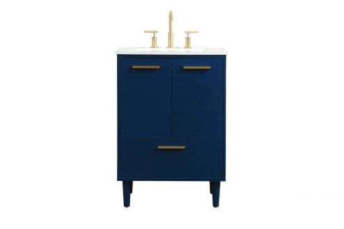 24 inch bathroom vanity in Blue (758|VF47024MBL)