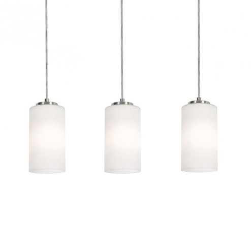 Leo 36'' 3 Light Linear Pendant - SN (1|LEOP04MBSNLNR3)