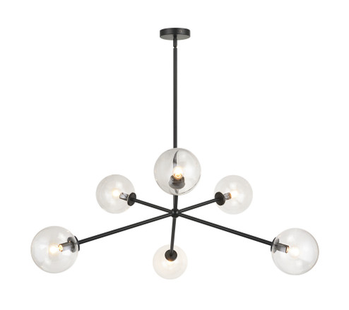 Novo Chandelier (3605|C81706BKCL)