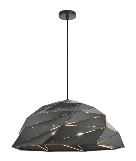 Riku Dark Grey Pendants (3605|C72721DG)