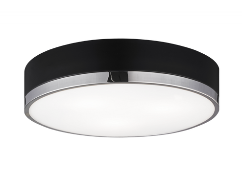 Trydor Black & Chrome Ceiling Mount (3605|M14303BKCH)