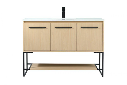 48 inch Single bathroom vanity in maple (758|VF42548MMP)
